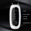 Portable Dual-Brush Negative Ion Air Purifier Necklace - White - 4