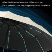 Dual-use Automatic Umbrella, Wind-resistant UV Sunshade, 60 Bone, Black - 7