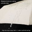 Dual-use Automatic Umbrella, Wind-resistant UV Sunshade, 60 Bone Beige - 8