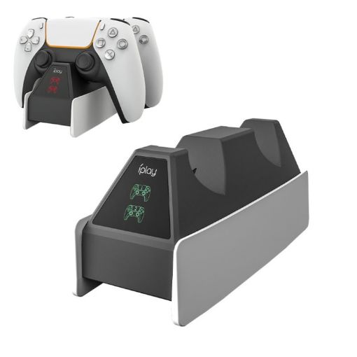 iplay HBP-260 PS5 Handle Charging Seat - Fast Electric Charger (Black) - 1