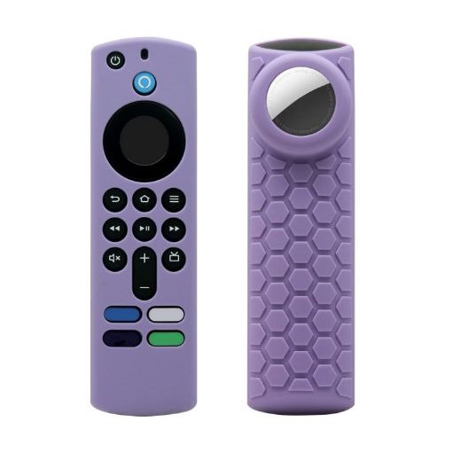 Remote Control Case for Amazon Fire TV Stick 2021 Alexa 3rd Gen, Purple - 1