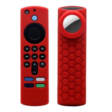 Remote Control Case for Amazon Fire TV Stick 2021 Alexa 3rd Gen, 2pcs Red - 1