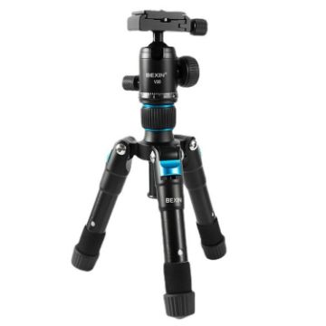 BEXIN V30 Adjustable Aluminum Desktop Camera Tripod Mini Portable - 1
