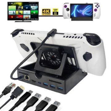 ASUS ROG ALLY Charging Base 6-in-1 Multifunctional Docking Station - 1