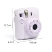 Fujifilm Instax Mini 12 Glitter Pink Silicone Camera Bag Case - 3