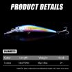 HENGJIA 18cm 41g Sinking/Floating Minnow Fishing Lure Long Tongue Bait - 8