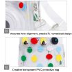 Fujifilm Instax Mini 12/11 Transparent Camera Case - Color Wave Dot - 3
