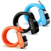 WEST BIKING 1.2m Bicycle Lock - PVC Steel Cable, Anti-theft, Waterproof - 2