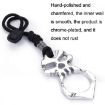 Gold Rose Thorn Self-defense Keychain with Single Finger Buckle - 3