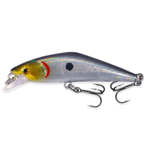 HENGJIA 5.7cm 3.4g Slow Sinking Minnow Lures, Color 3 Fake Bait - 1