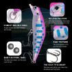 HENGJIA 5.7cm 3.4g Slow Sinking Minnow Lures, Color 8 - Fake Bait - 6