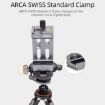 XILETU XJ-8 Aluminum Camera Tripod with Phone Clip - Black - 8