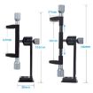 XILETU Metal Swivel Cold Shoe Phone Clip for Tripod Photography - 3