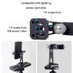 XILETU Metal Swivel Cold Shoe Phone Clip for Tripod Photography - 7