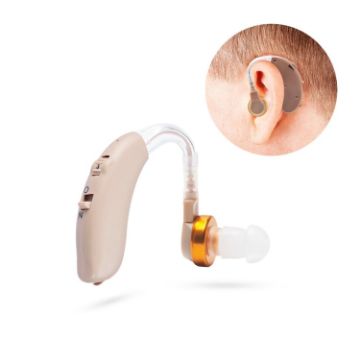 F-138D DC 1.5V Earhook Hearing Aid Sound Amplifier - Enhance Hearing - 1