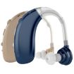 Blue USB Charging Earhook Hearing Aid Sound Amplifier Noise Reduction - 3