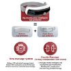 E5 Plus 26 Points Eye Massager with Airbag & Hot Compress - Pink - 3