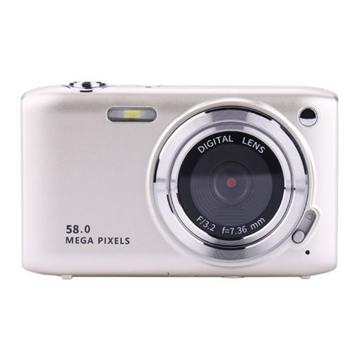 Champagne Gold 2.88" IPS Screen HD Digital Camera 16X Zoom CCD - 1