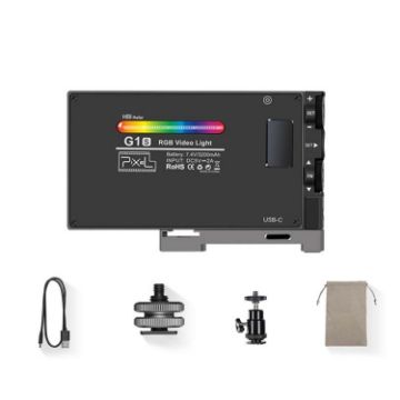 Pixel G1S Mini Outdoor RGB Fill Light - Camera & Desktop Set - 1