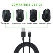 Razer/Naga Viper Pro/V2 Wireless Mouse Charging Cable - Black - 7