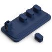 Blue Punch Free Self-Adhesive Magnetic Cable Storage Fixer for Desktop - 1