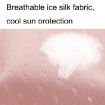 Free Code Summer Sunscreen UV Protection Ice Silk Gloves - Gray - 3