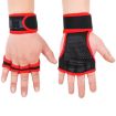 XL Weightlifting Dumbbell Gloves - Anti-slip, Anti-cocoon, Red, Four-finger - 1