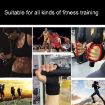 XL Weightlifting Dumbbell Gloves - Anti-slip, Anti-cocoon, Red, Four-finger - 9