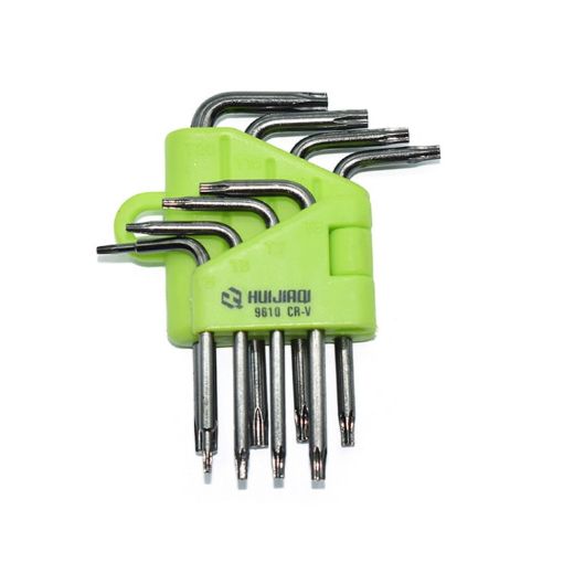 HUIJIAQI 8pcs Hexagon Torx Screwdriver Spanner Multifunction Tool Set - 1