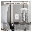 Iceberg Small Car Humidifier - Mute Colorful Aromatherapy (White) - 6
