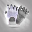 Yoga Sports Gloves - Non-slip, Shock-absorbing, Half-finger, Size S, Purple - 1