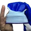 2pcs Work Safety Gloves Nitrile Abrasion Oil Resistant White/Blue - 6
