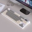 LANGTU LT84 Wireless Tri-Mode RGB Keyboard, Sea-Air Axis Pro, Whiteout - 1