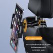 Folding Stretchable Headrest Tablet Bracket for Car Rear Seat - Metal Clamp - 5