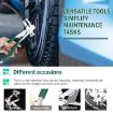 Green Tire Balance Weight Removal Pliers & Multifunctional Hammer Tool - 6