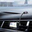 Suction Cup Dashboard Phone Holder with Sun Visor - Hose Model - 1