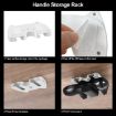 Gamepad Storage Rack for Switch Pro/Xbox Series X/S/One/360 - White Box - 4