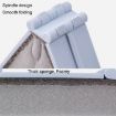 Folding Kitchen Stove Cleaning Brush - Multi-Functional Decontamination (Grey) - 5