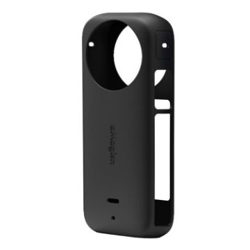 Insta360 X3 AMagisn Black Silicone Protective Body Case Cover - 1