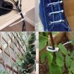 100pcs 8x300mm Black Nylon Self-Locking Cable Ties 7.6mm Wide - 7