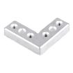 Aluminum Frame 90 Fixed Connection Angle Iron Furniture Fittings - 2