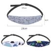Gray Animal Baby Head Restraint Belt - Child Car Safety Seat Support - 2