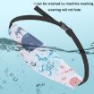 Gray Animal Baby Head Restraint Belt - Child Car Safety Seat Support - 4