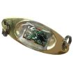 LED Underwater Lure Fish Tool - 3.8G Glowing Metal Bait (Red) - 3