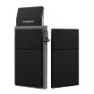 Slim Metal Wallet - Pop Up Credit Card Holder RFID Blocking (Silver) - 2