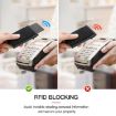 Slim Metal Wallet - Pop Up Credit Card Holder RFID Blocking (Silver) - 6
