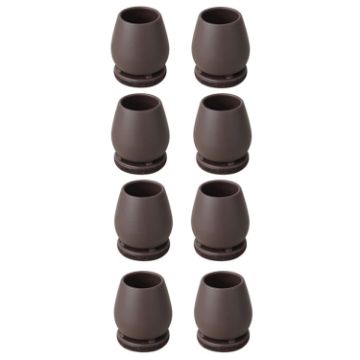 1.25" 8pcs 15 Tilt Table & Chair Feet Shock-Absorbing Covers (Round) - 1