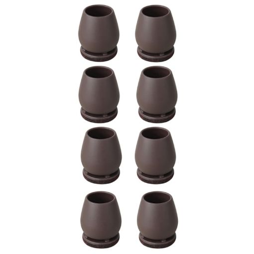 1.25" 8pcs 15 Tilt Table & Chair Feet Shock-Absorbing Covers (Round) - 1