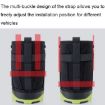 WILD MAN R1 1L Mountain Bike Water Bottle Bag - Black Red Handlebar Kit - 6