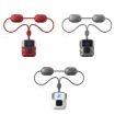 Red Mini Hanging Neck EMS Pulse Cervical Massager for Shoulder Therapy - 2